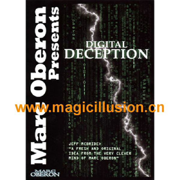 Dicital deception Magic Trick Stage Props